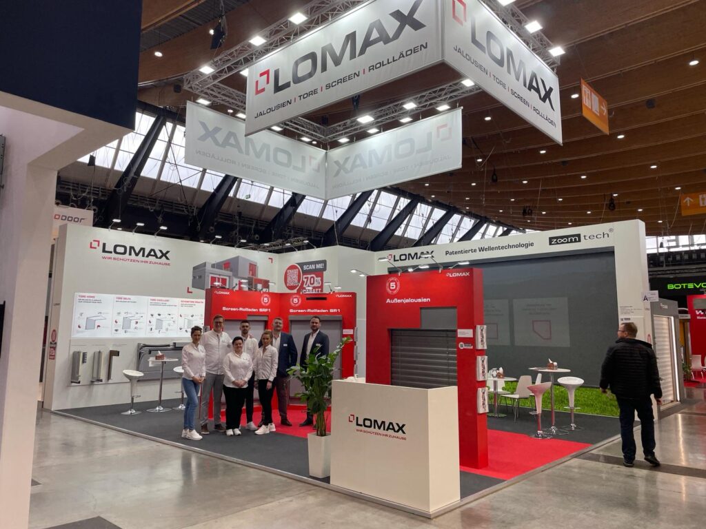 Stánek společnosti LOMAX